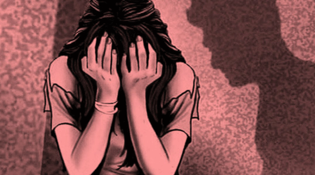 Rape victim sisters create ruckus at SSP office 1July2018     