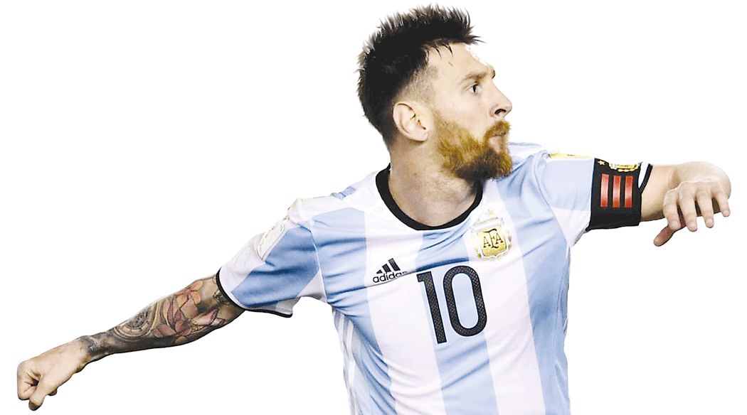 Argentina depending on Messi 30june 