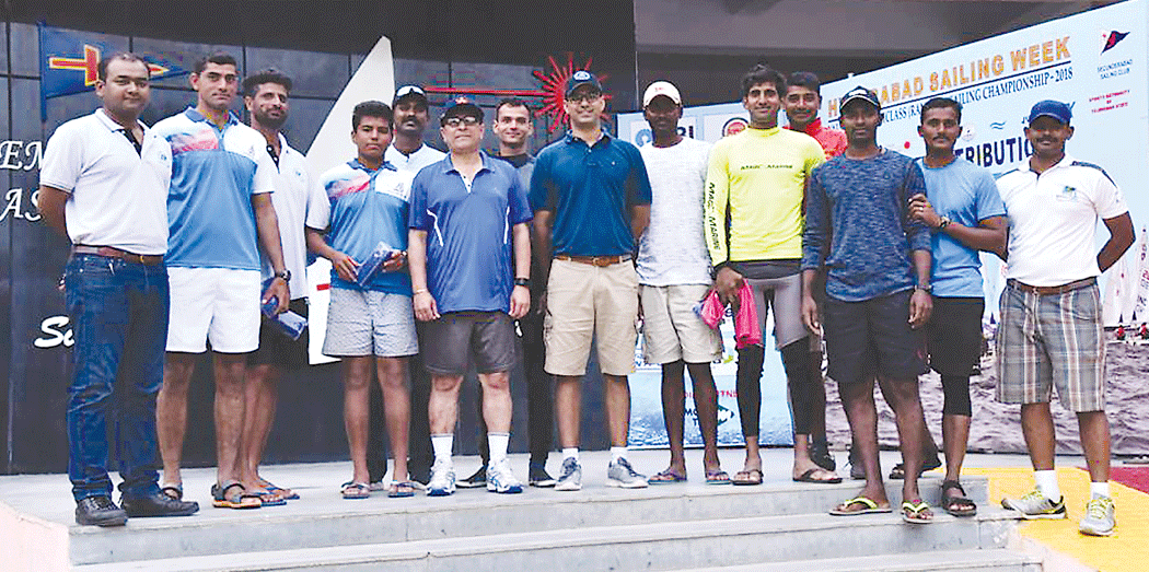 Hyderabad Sailing Week: Jerome Kumar continues to rule the waters 6july2018    