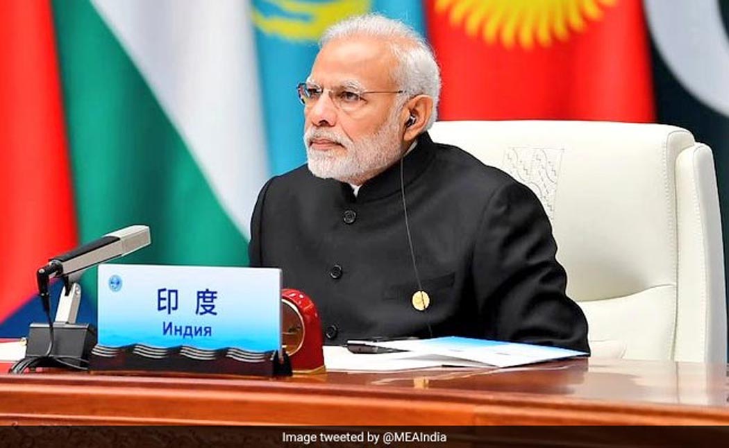  Modi attended the Shanghai Cooperation Organisation 