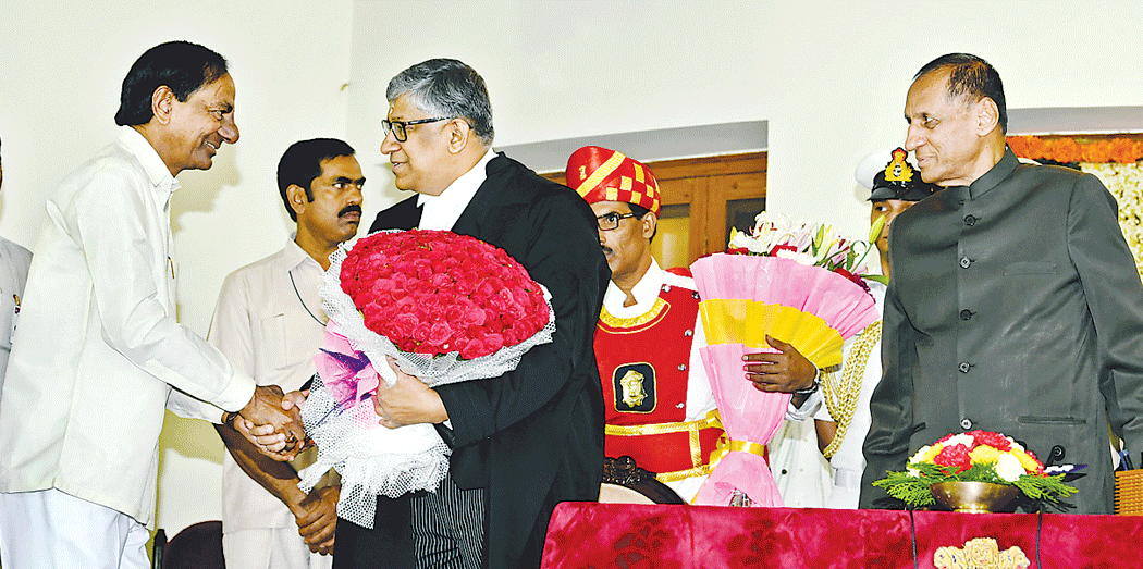 Justice Radhakrishnan becomes New Chief Justice 8July2018  