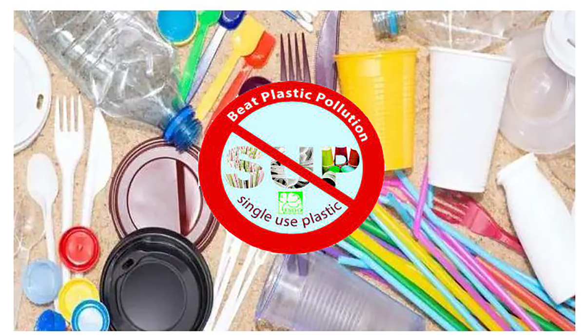  Ban imposed on single-use plastic items 