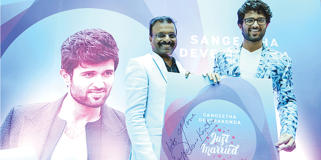 Vijay Devarakonda is Brand Ambassador of Sangeetha Mobiles 5July2018 