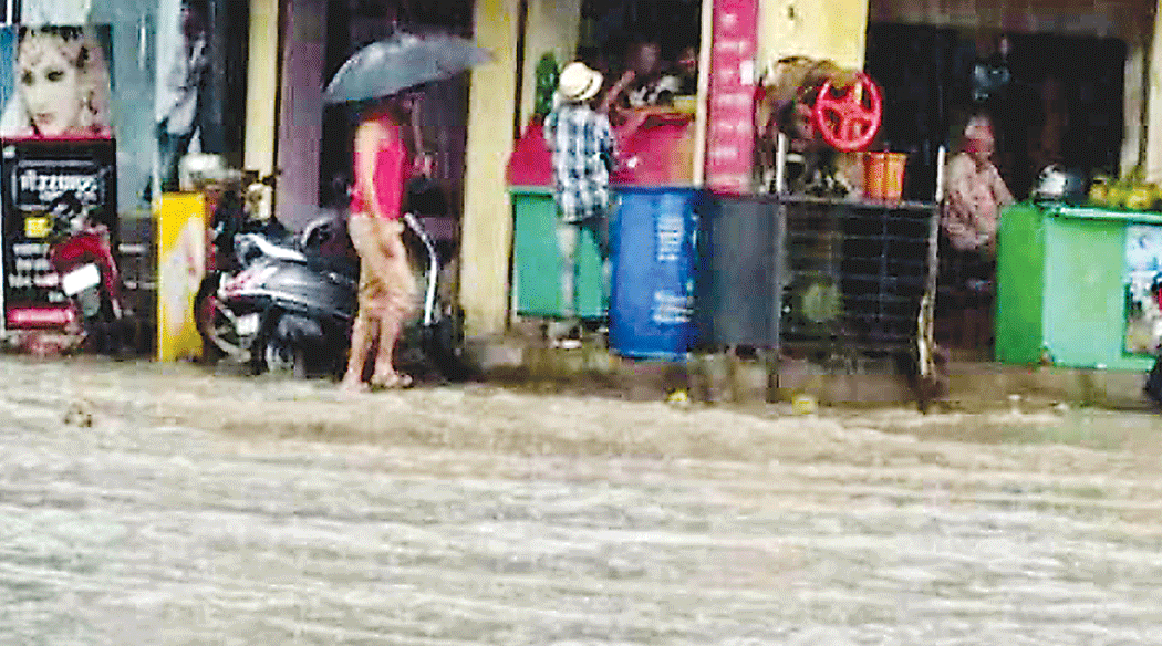 Heavy rain warning in West Rajasthan 1july2018   