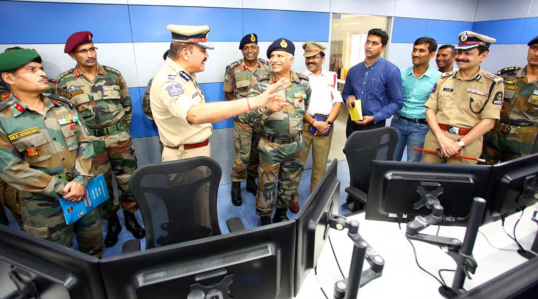 Major General N. Srinivas Rao visits CP office 30june2018  