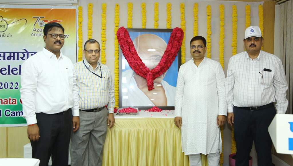 NMDC celebrated Gandhi Jayanti 
